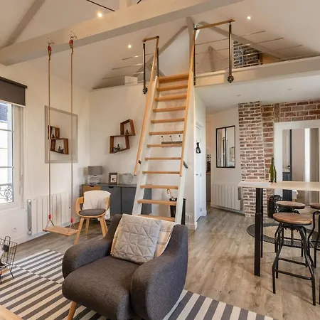 Apartman La Cabane De Zelie - Centre - Vue - Honfleur